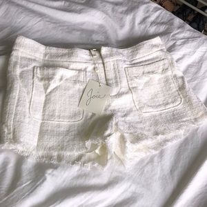 NWT Joie Tweed Shorts